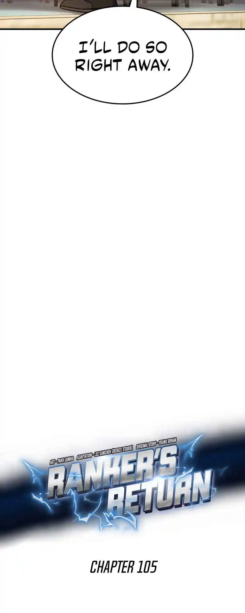 Ranker's Return 105