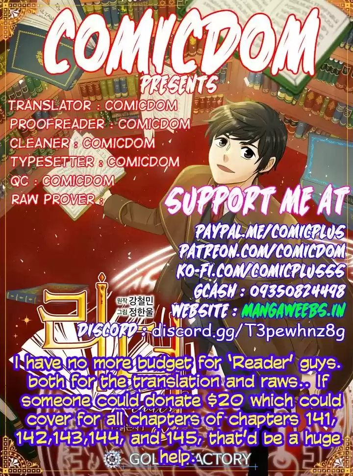 Reader (Chang Han-Yoon) Chapter 139