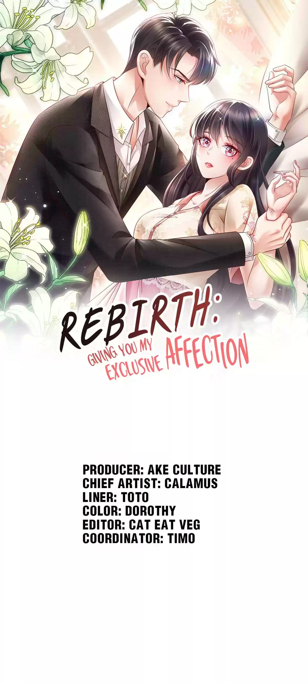 Rebirth: Giving You My Exclusive Affection 15 The Plan Begins