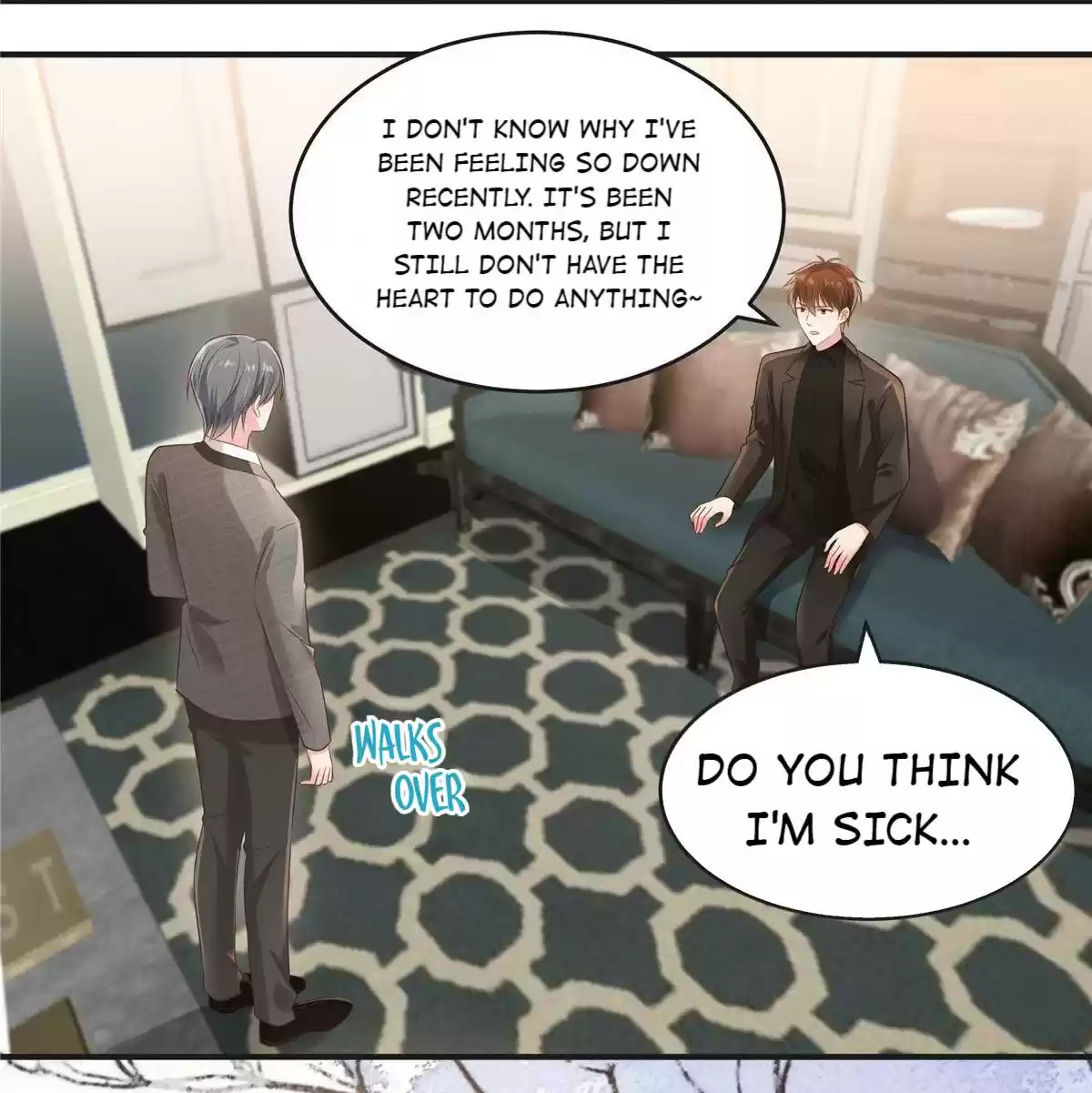 Rebirth: Giving You My Exclusive Affection Chapter 128: Feeling Down