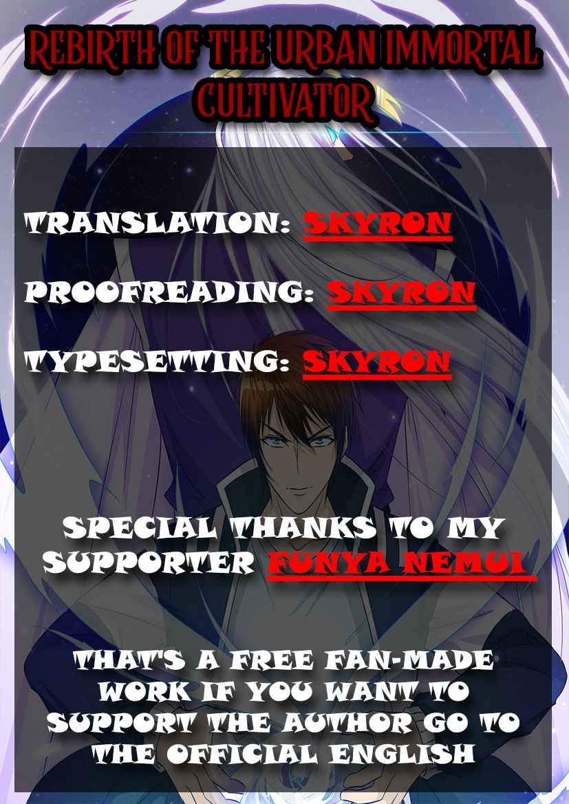 Rebirth Of The Urban Immortal Cultivator Ch. 212