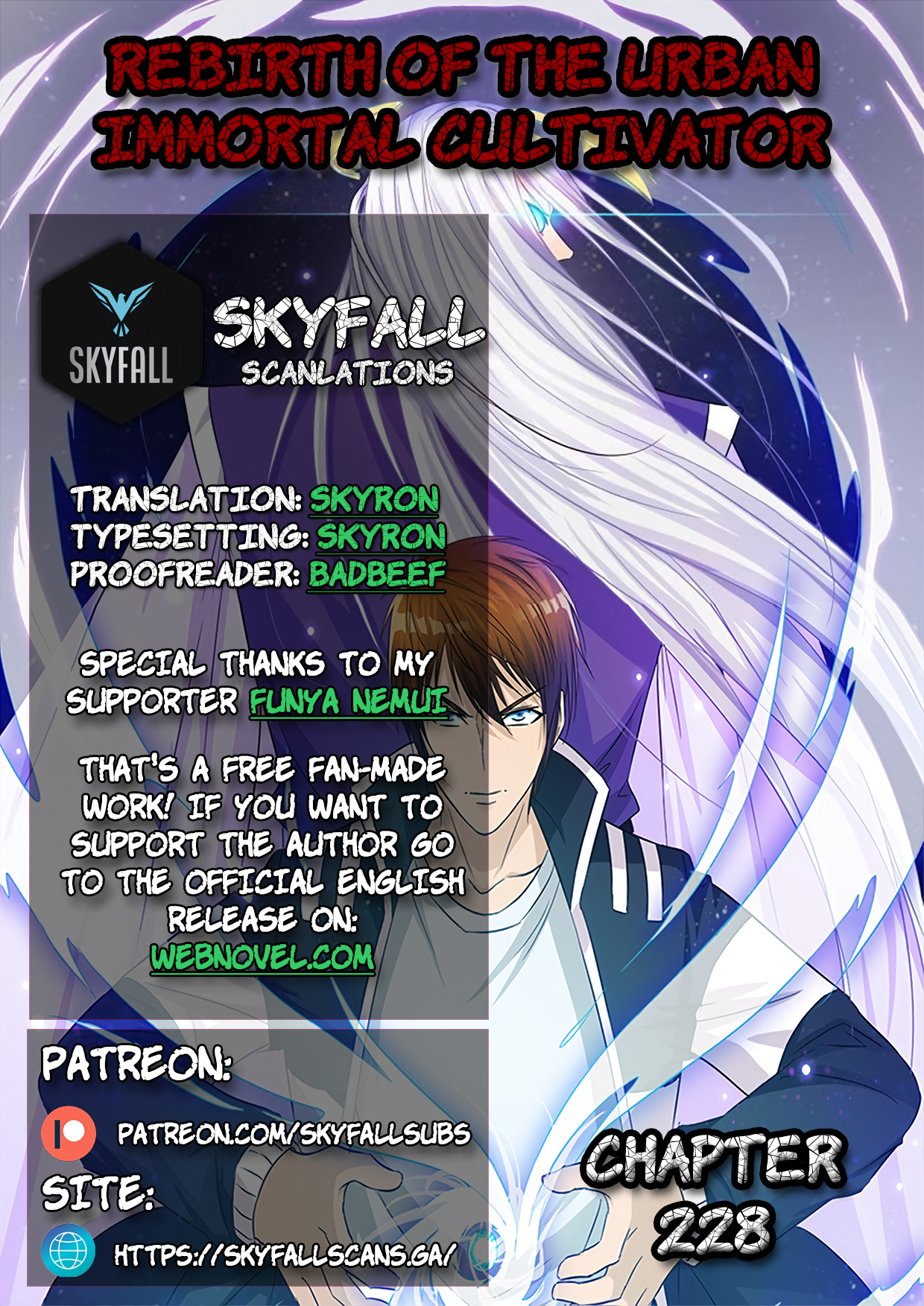 Rebirth Of The Urban Immortal Cultivator Ch. 228