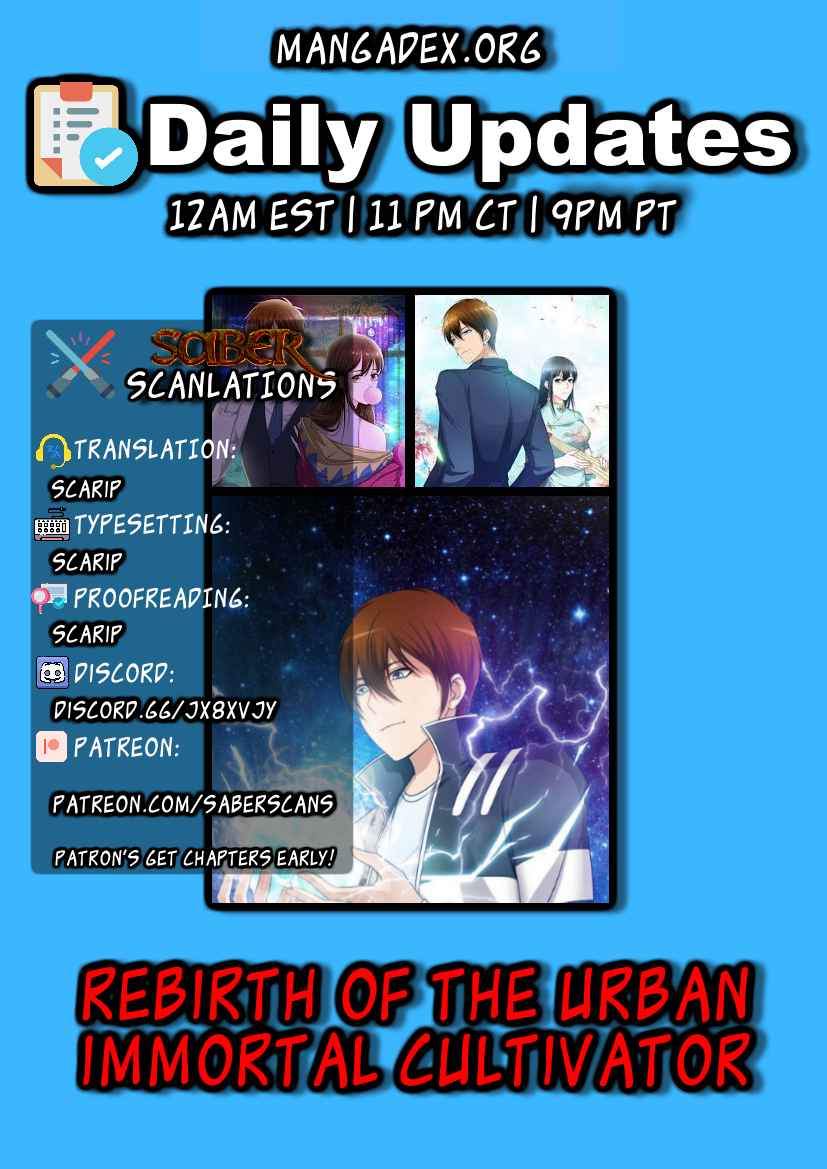 Rebirth Of The Urban Immortal Cultivator Ch. 260