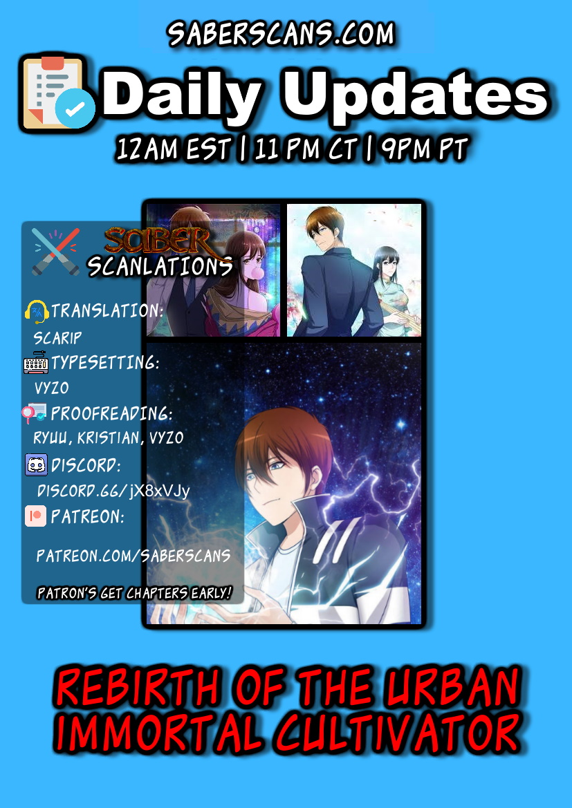 Rebirth Of The Urban Immortal Cultivator Ch. 267