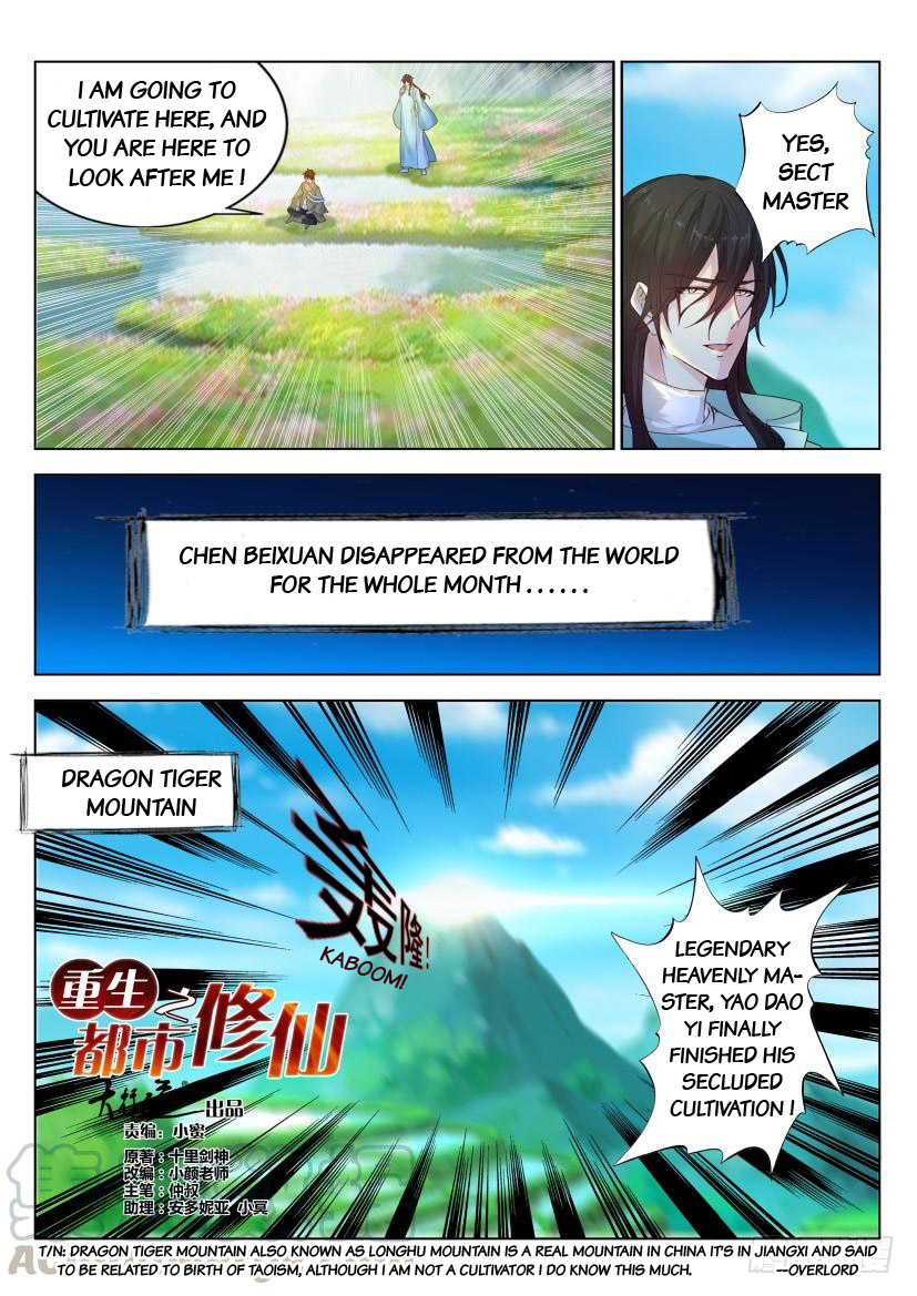 Rebirth Of The Urban Immortal Cultivator Ch. 281