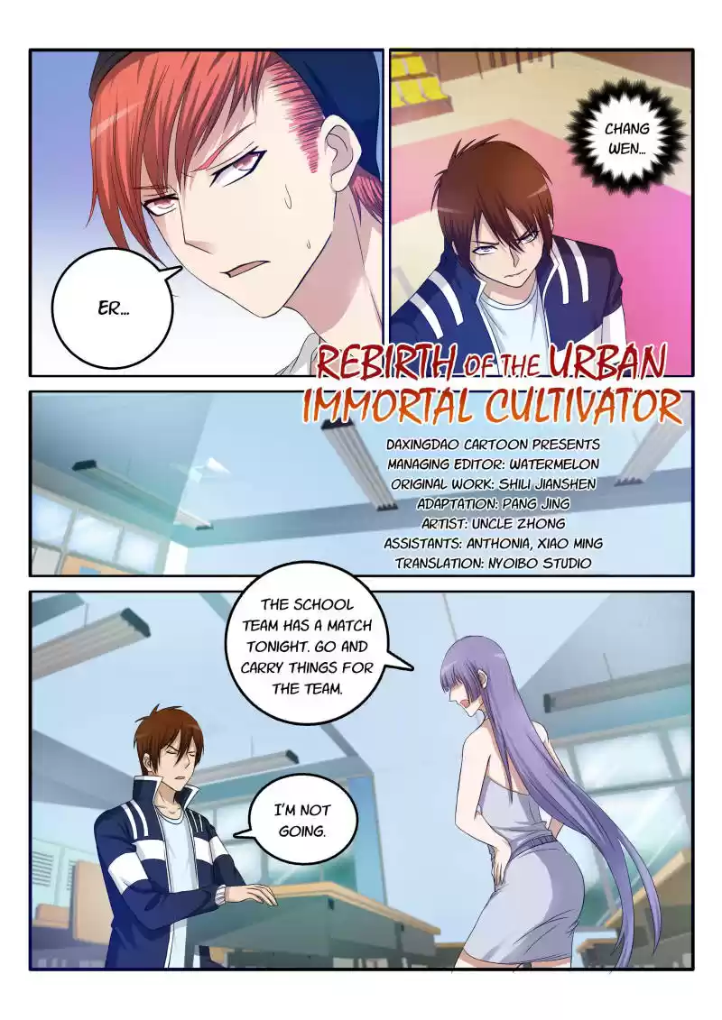 Rebirth of the Urban Immortal Cultivator Ch.11