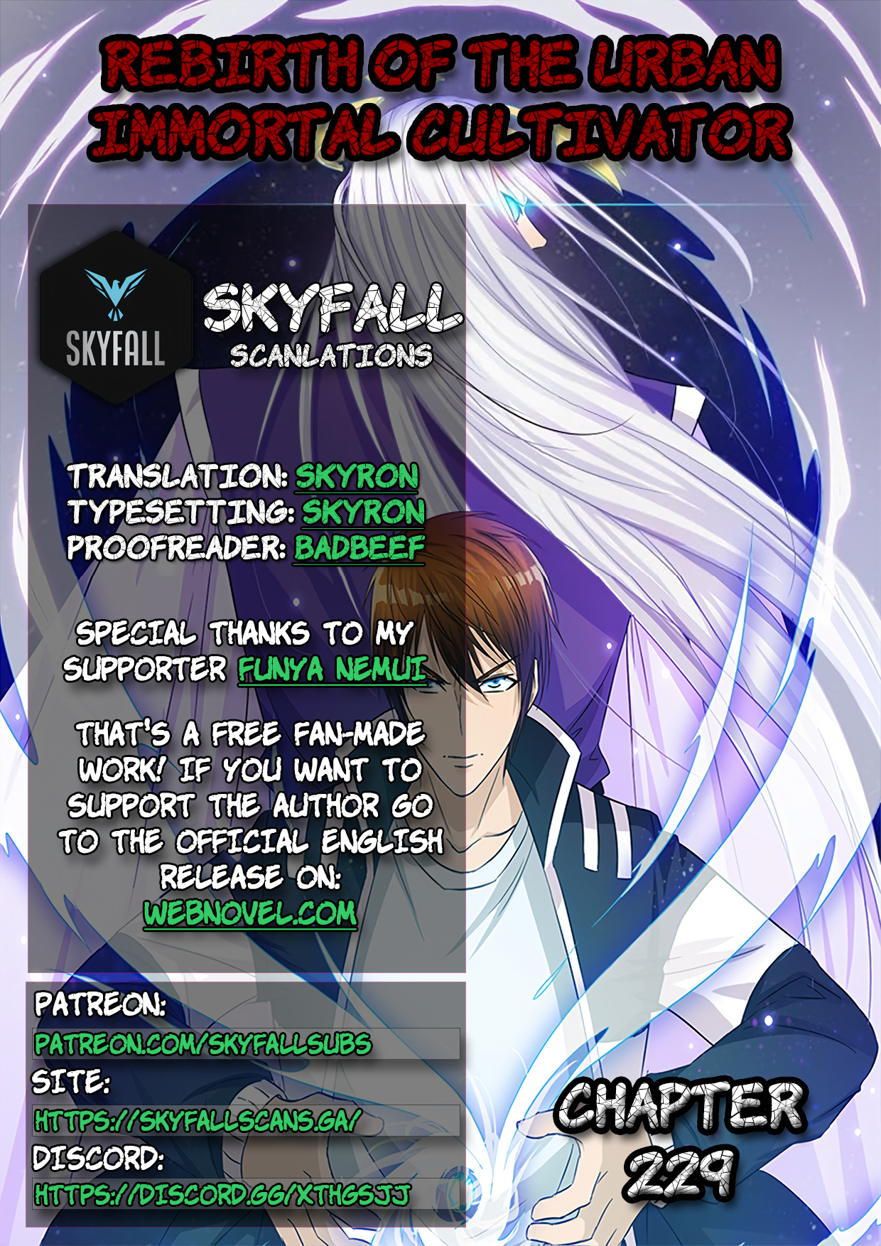 Rebirth Of The Urban Immortal Cultivator ch.229