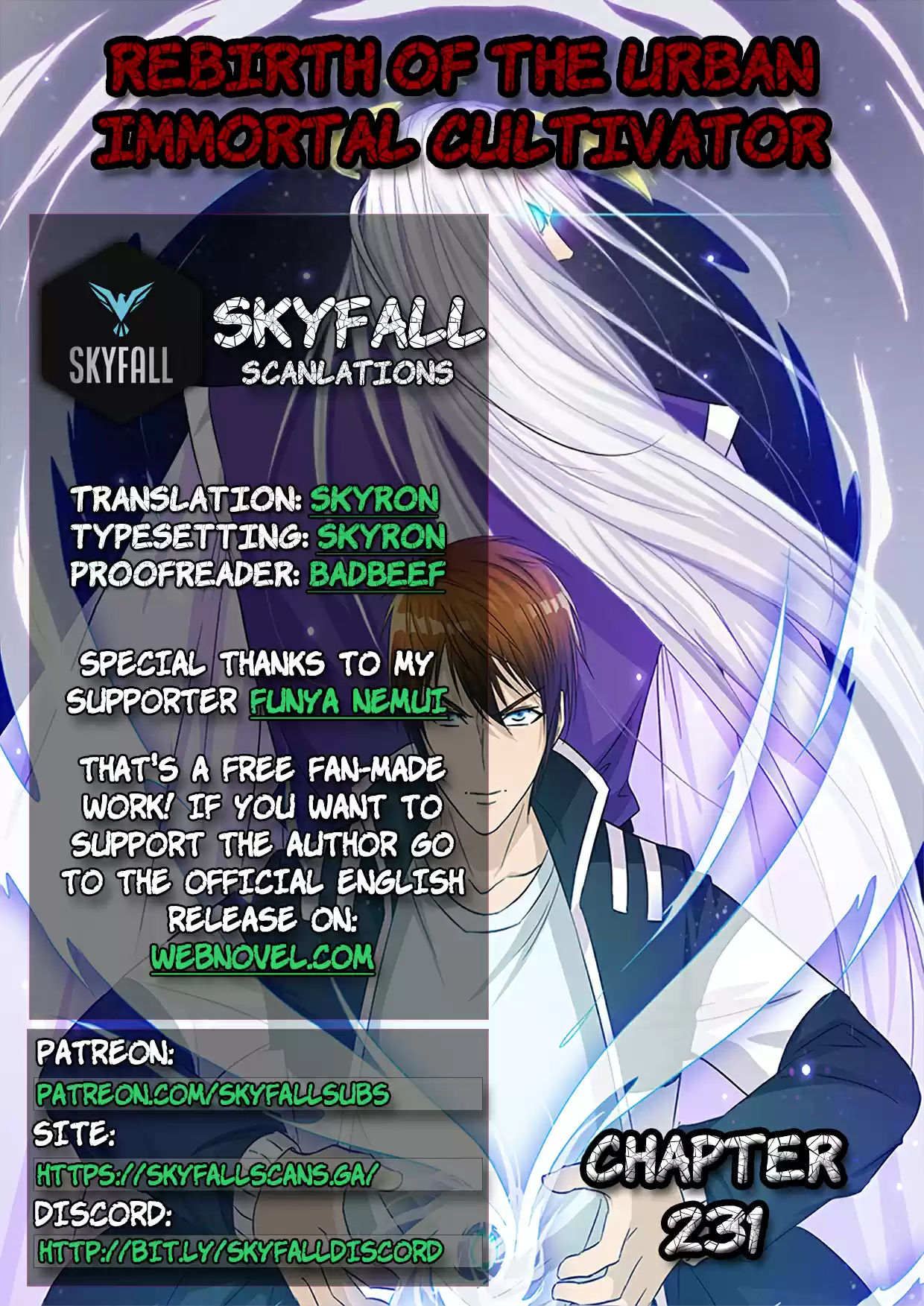 Rebirth Of The Urban Immortal Cultivator ch.231