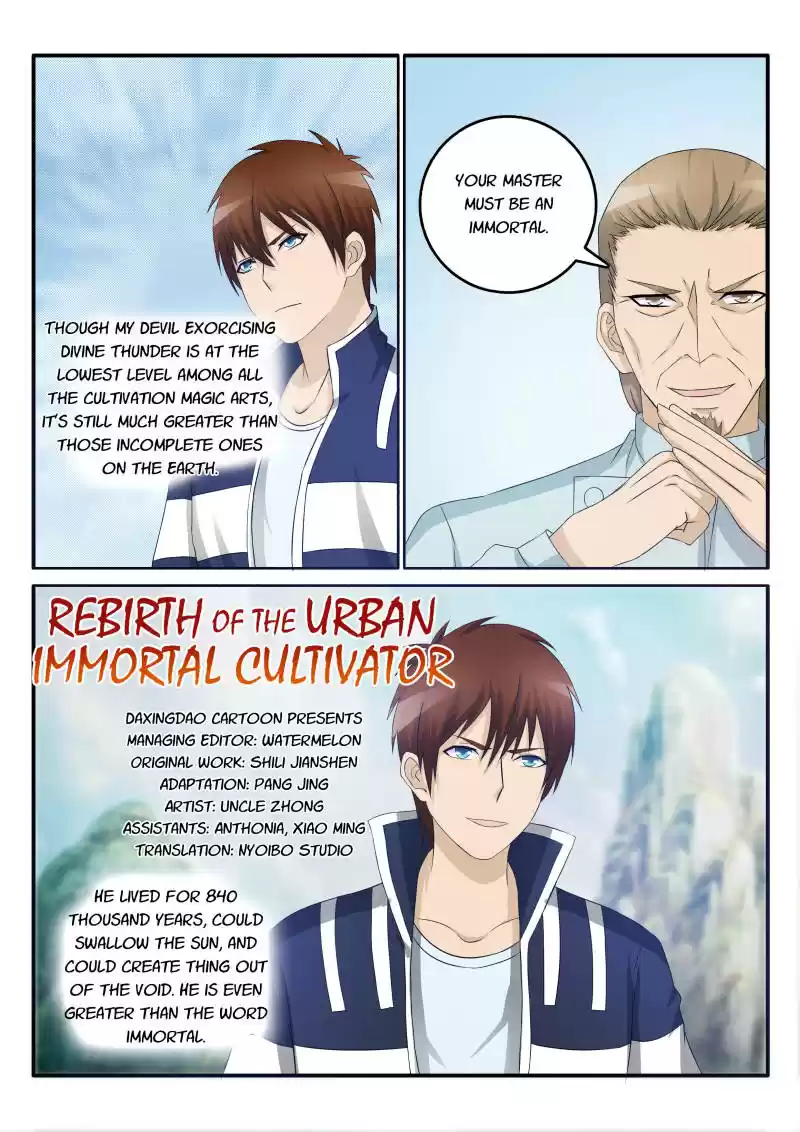 Rebirth of the Urban Immortal Cultivator Ch.27