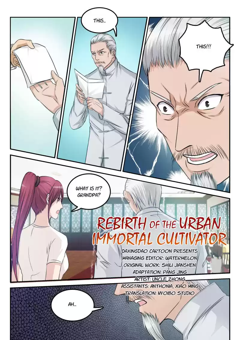 Rebirth of the Urban Immortal Cultivator Ch.8