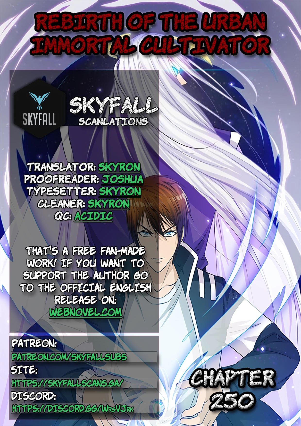 Rebirth Of The Urban Immortal Cultivator Chapter 249.5