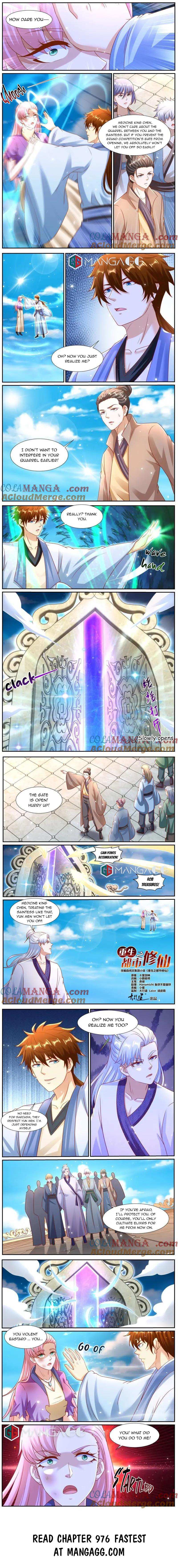 Rebirth Of The Urban Immortal Cultivator Chapter 975