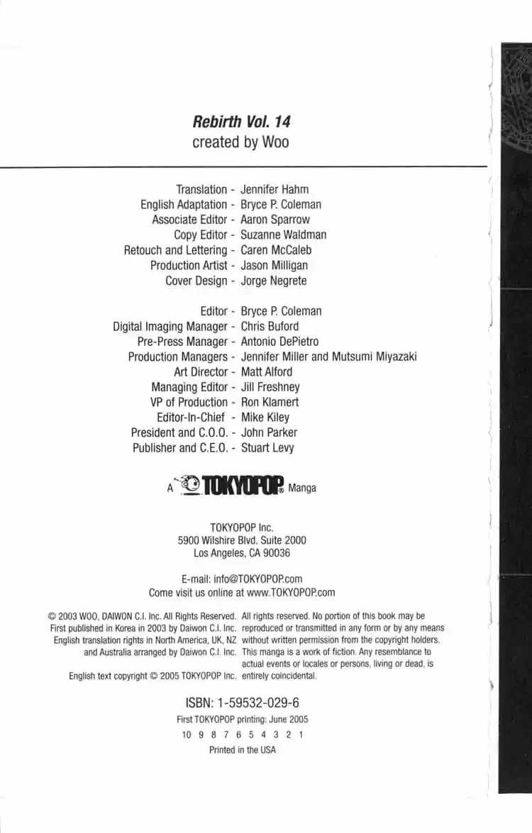 Rebirth Vol. 14 Ch. 55 Miscalculation