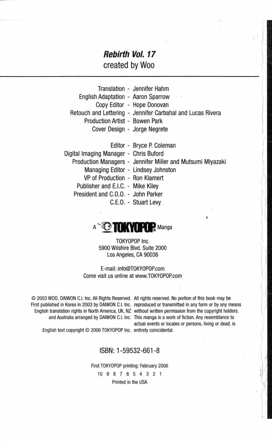 Rebirth Vol. 17 Ch. 67 Self Destruction