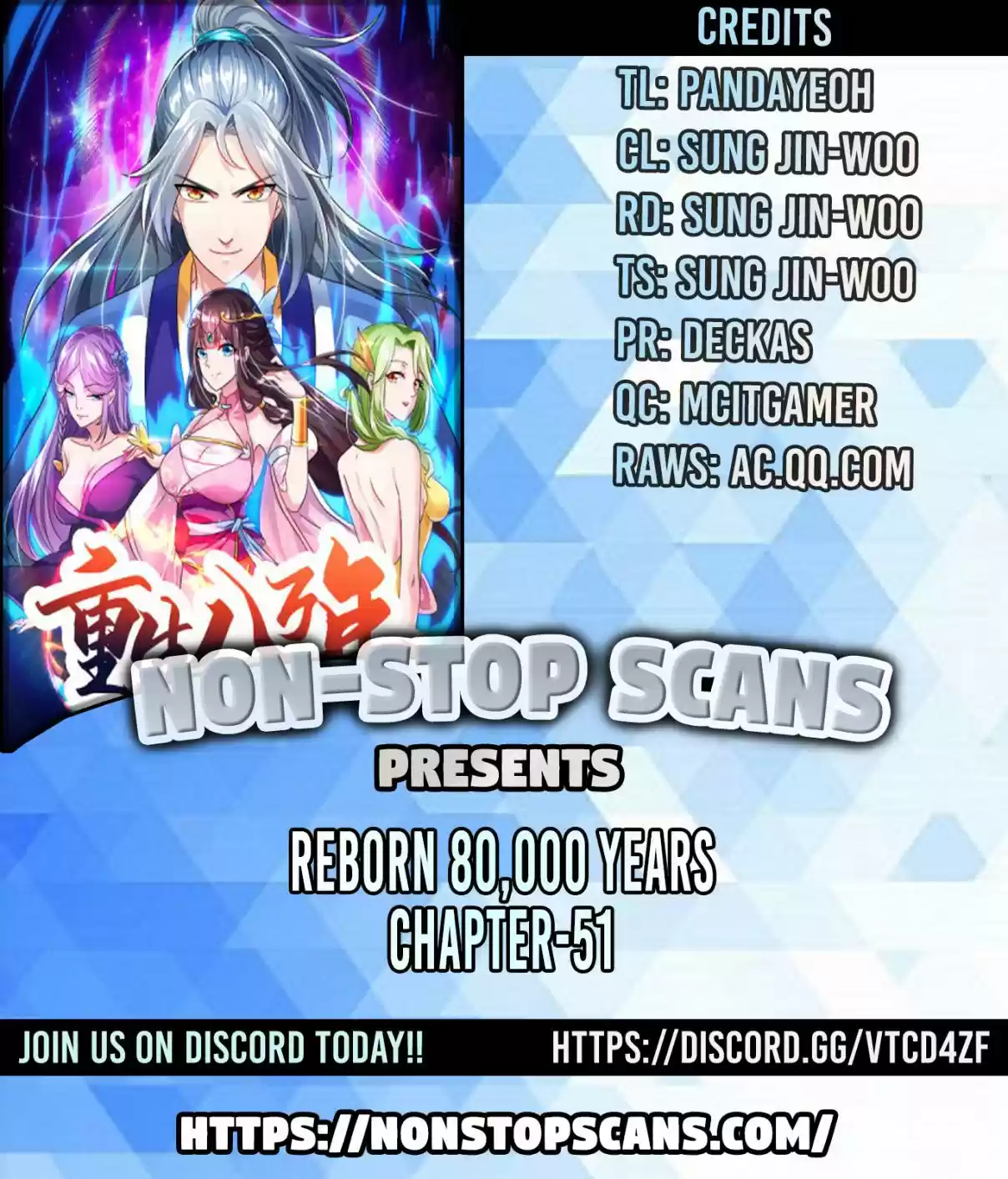 Reborn 80,000 years Ch. 51