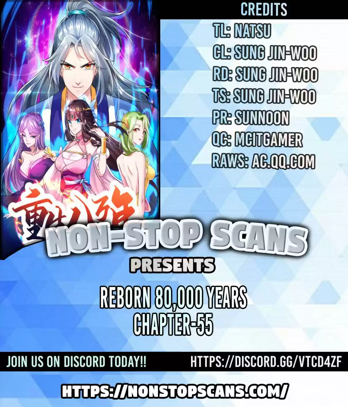 Reborn 80,000 years Ch. 55