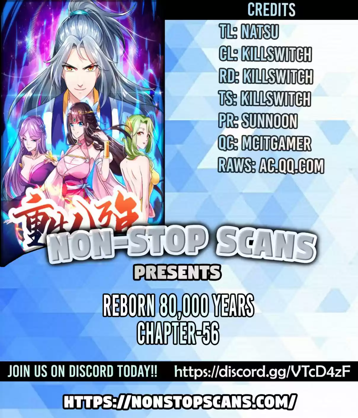 Reborn 80,000 years Ch. 56