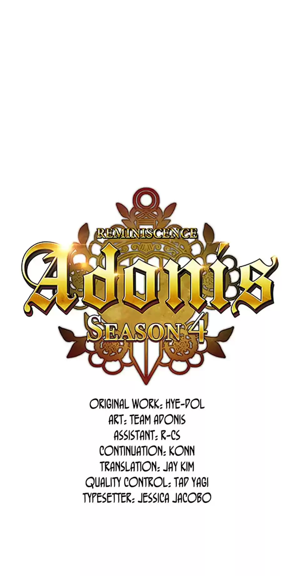 Reminiscence Adonis Chapter 118