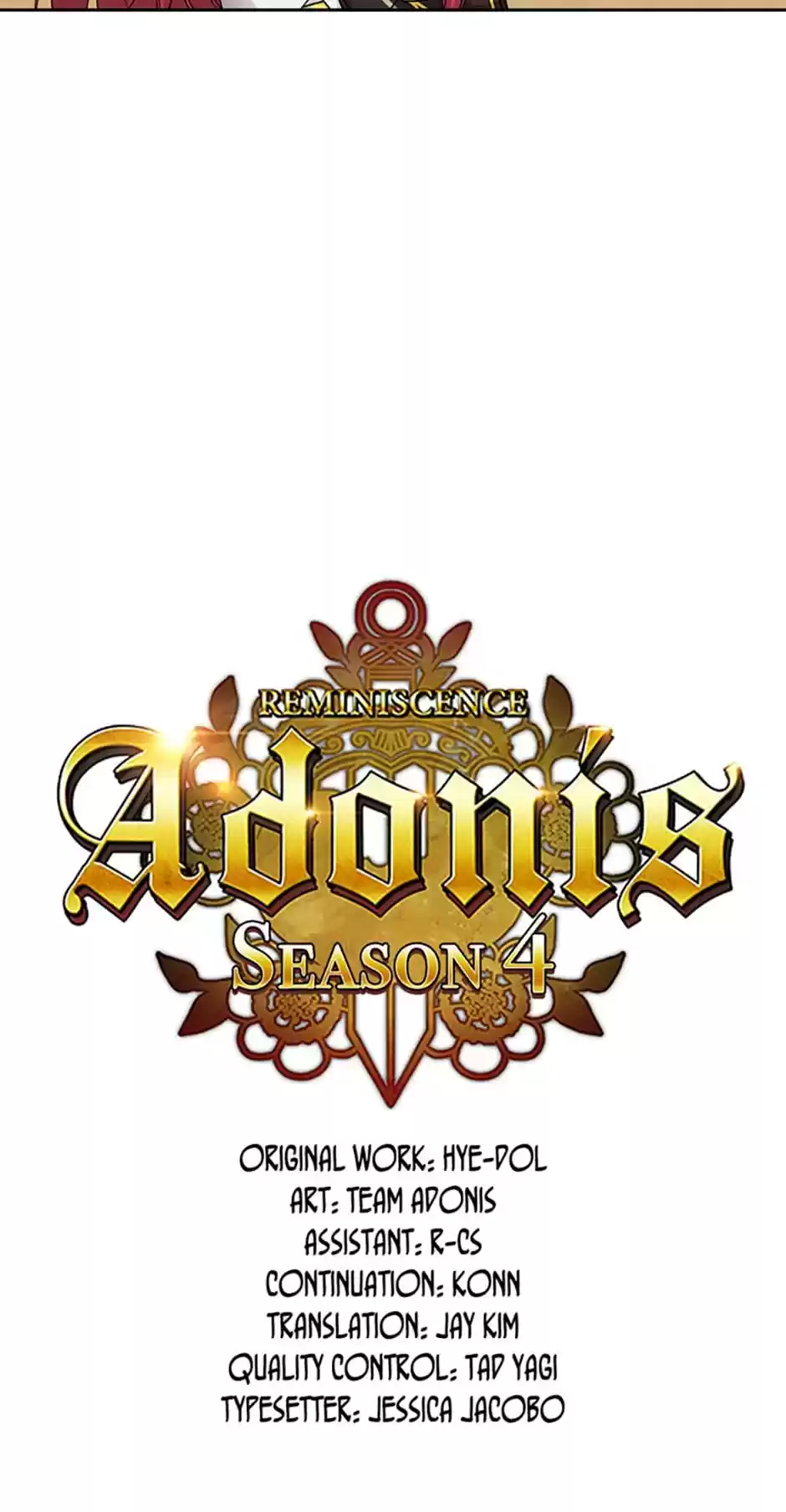 Reminiscence Adonis Chapter 120