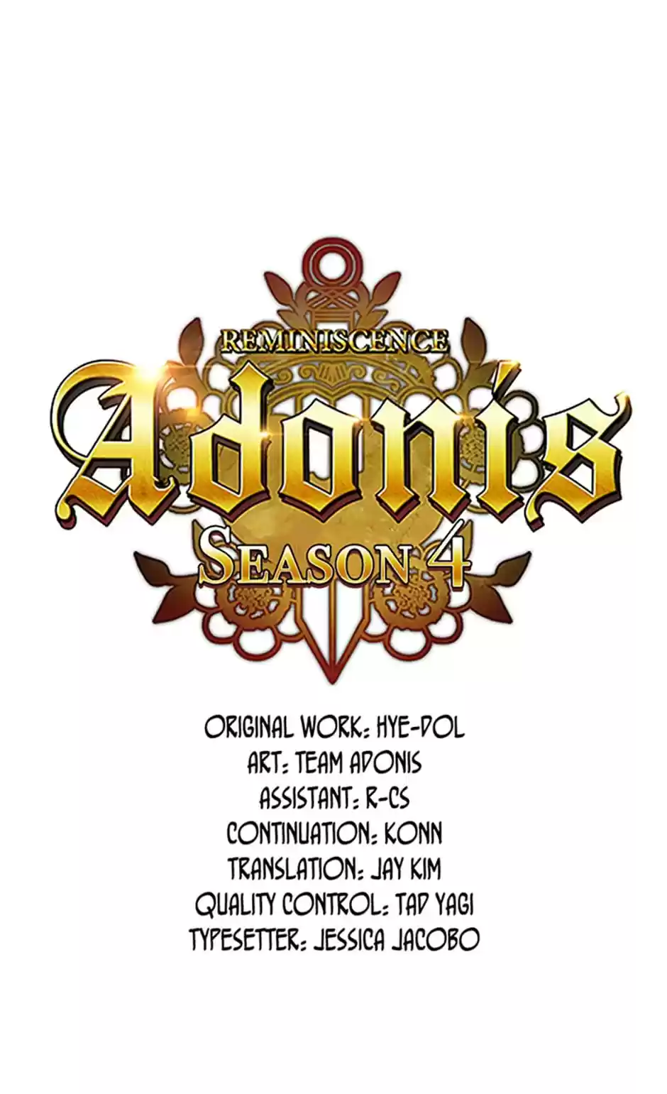 Reminiscence Adonis Chapter 124