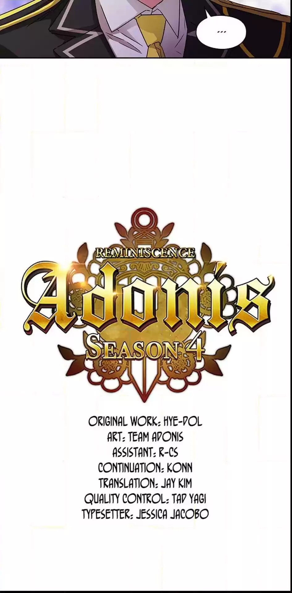 Reminiscence Adonis Chapter 128