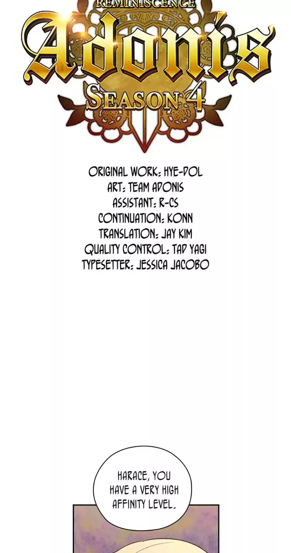 Reminiscence Adonis Chapter 130