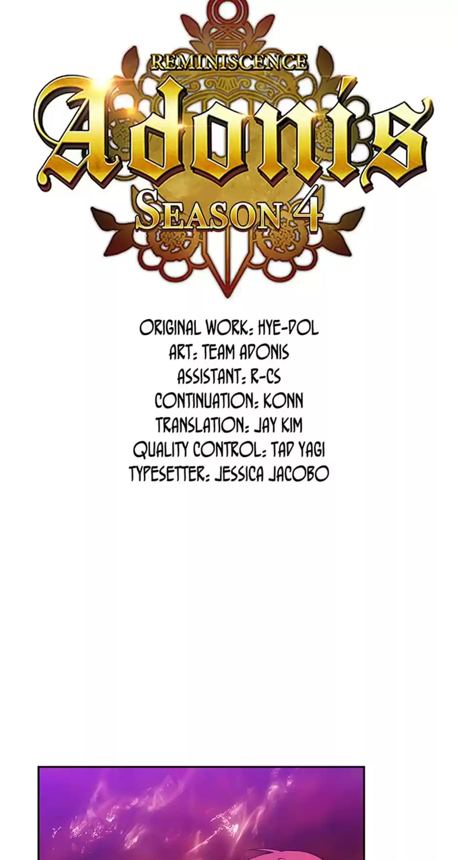 Reminiscence Adonis Chapter 132