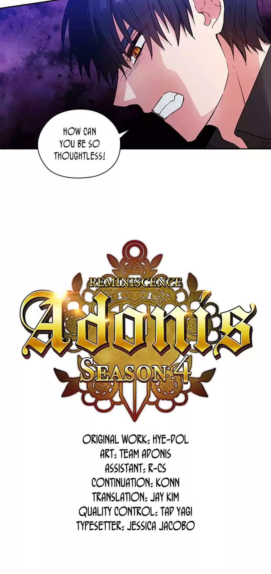 Reminiscence Adonis Chapter 132