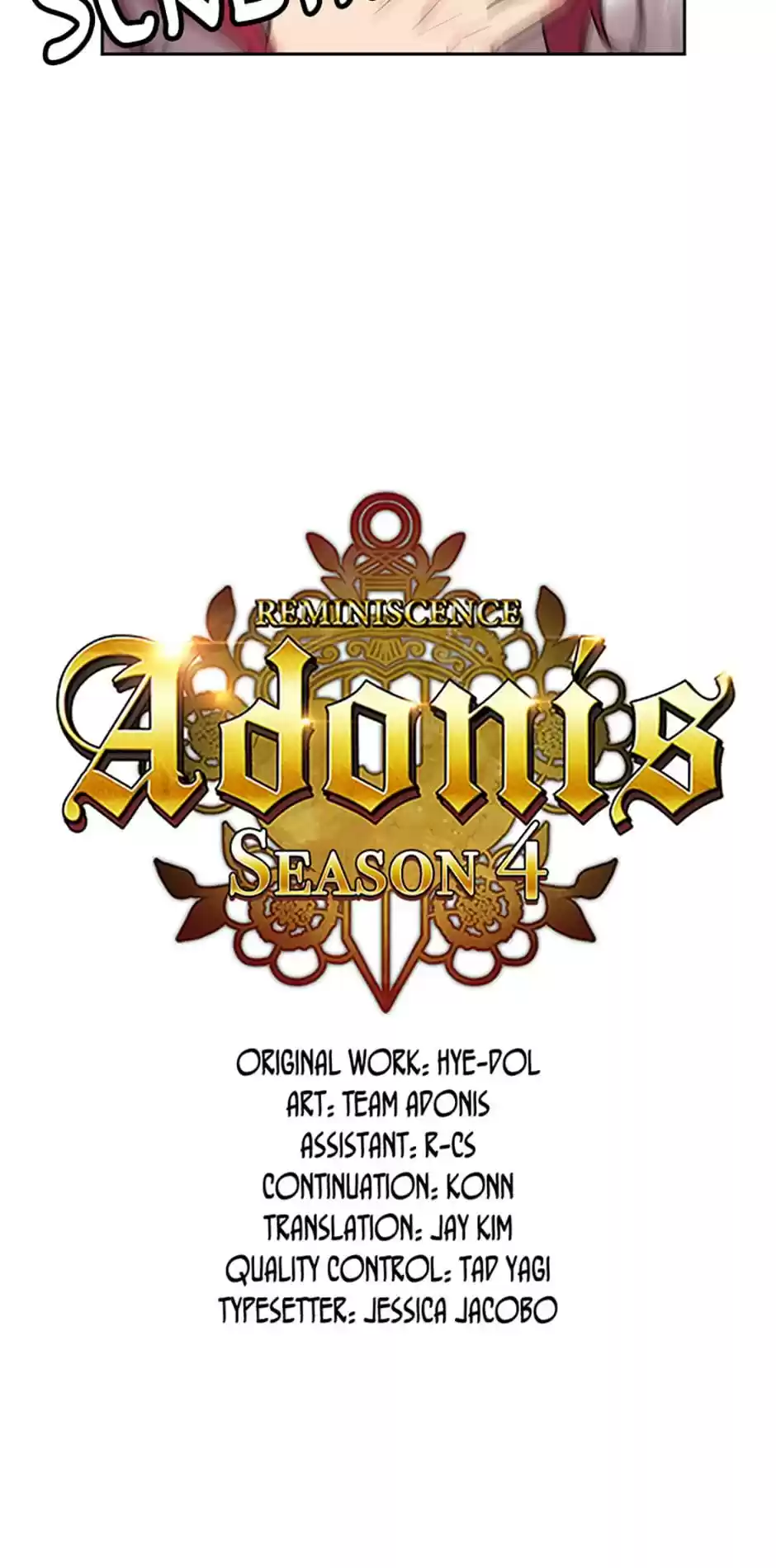 Reminiscence Adonis Chapter 133