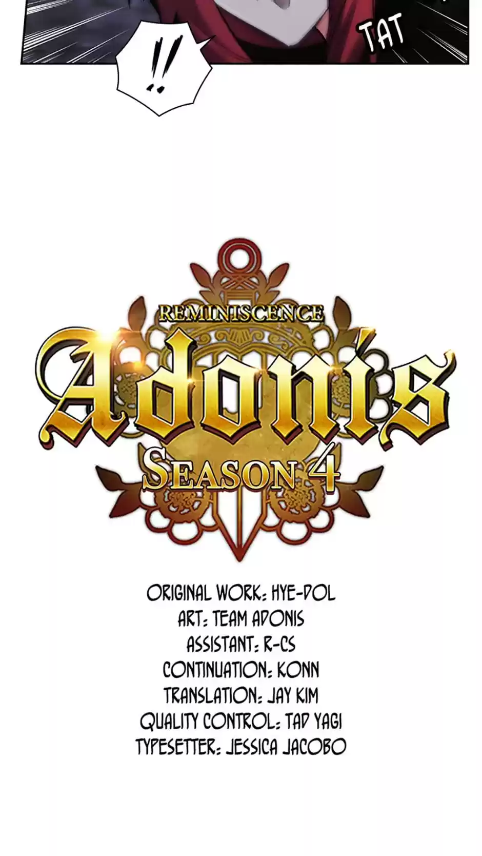 Reminiscence Adonis Chapter 137