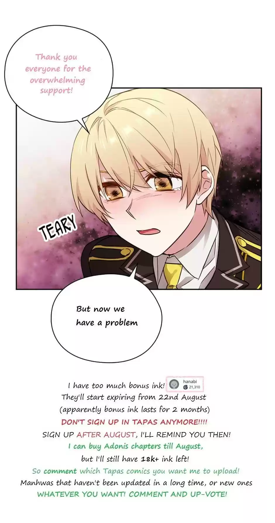 Reminiscence Adonis Chapter 137