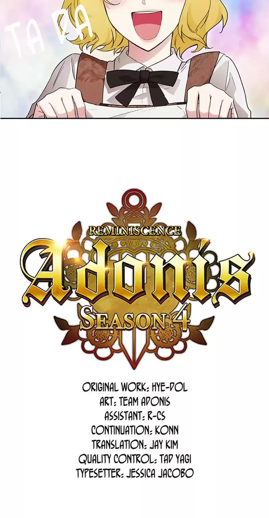 Reminiscence Adonis Chapter 140