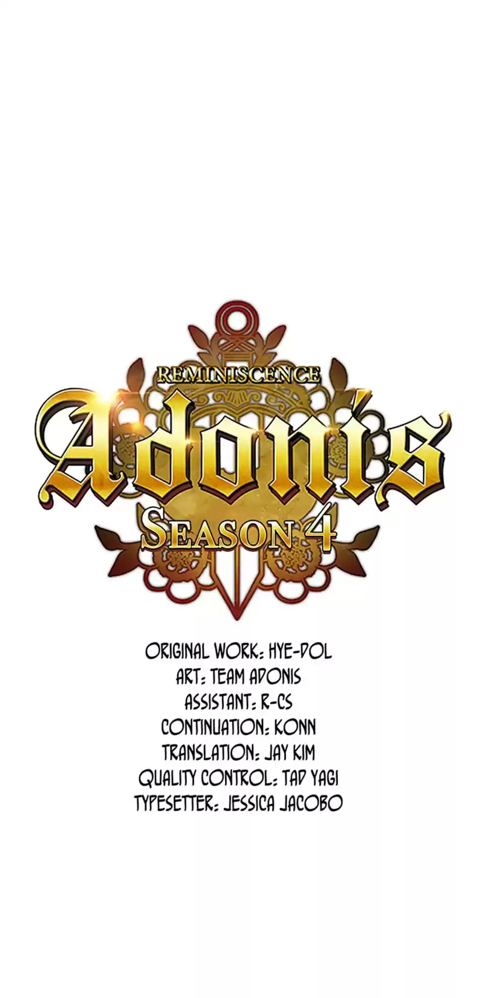 Reminiscence Adonis Chapter 140