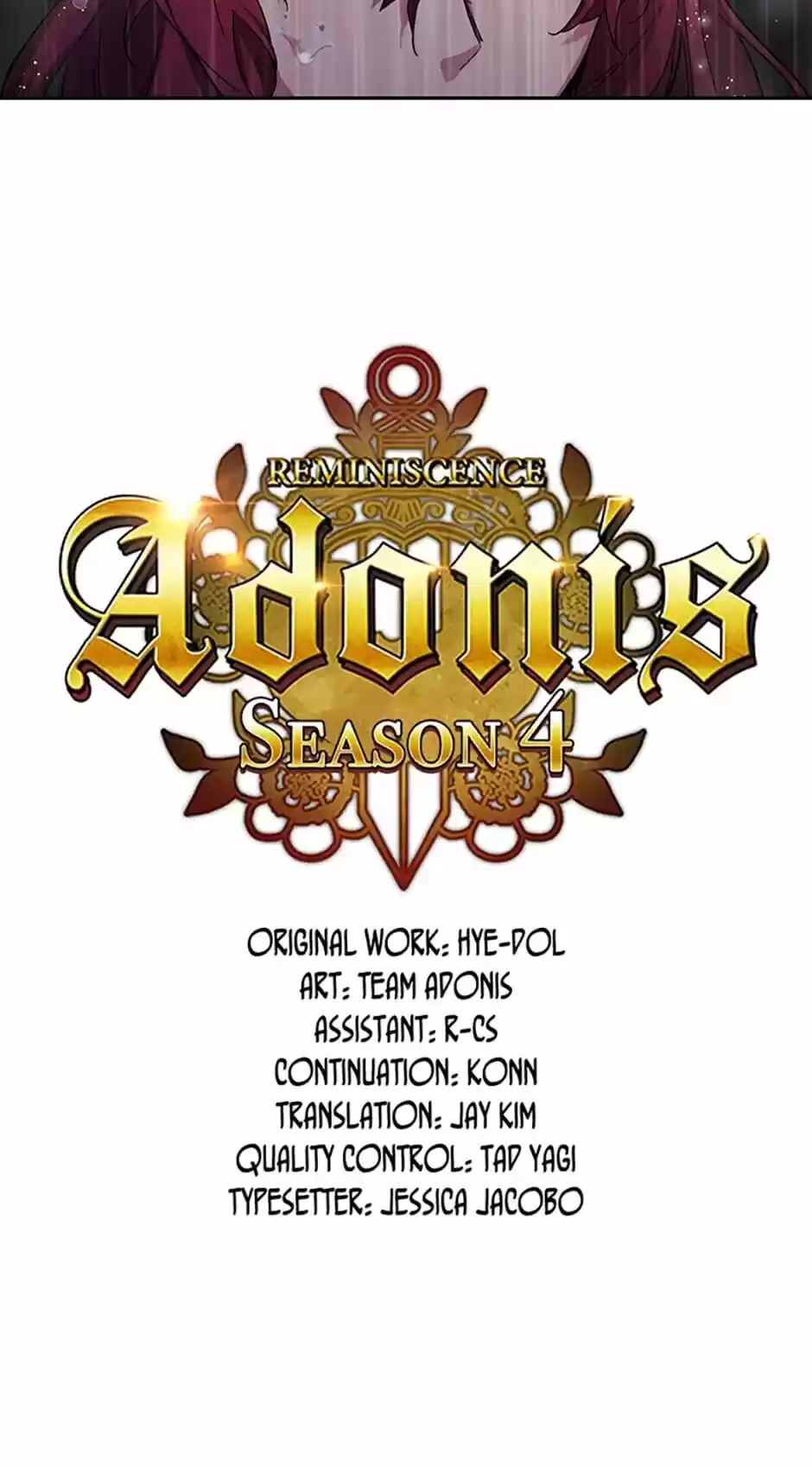 Reminiscence Adonis Chapter 141