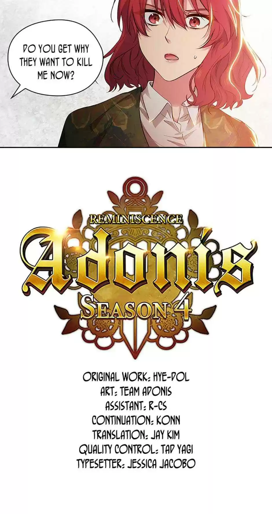 Reminiscence Adonis Chapter 144