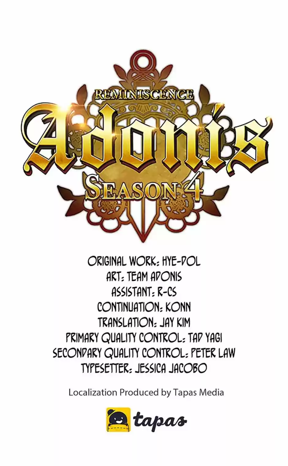 Reminiscence Adonis Chapter 148