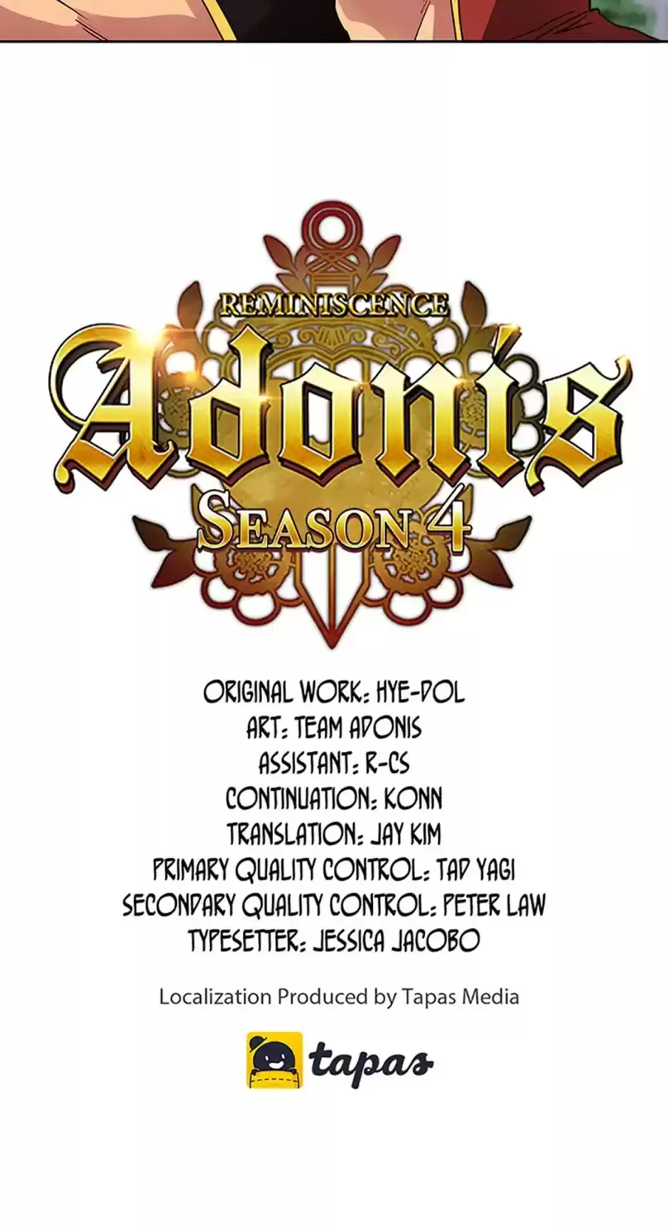 Reminiscence Adonis Chapter 149