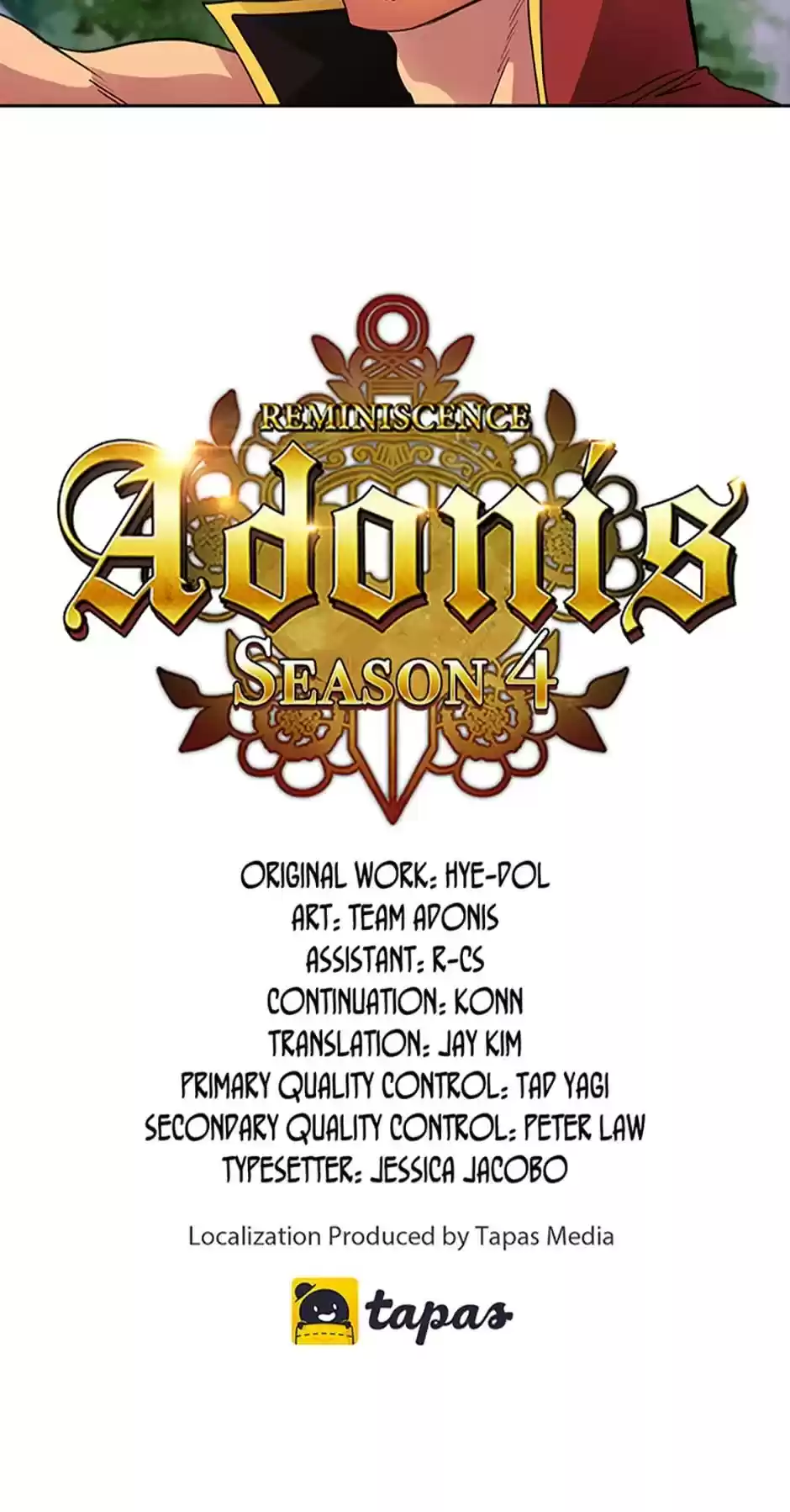 Reminiscence Adonis Chapter 150