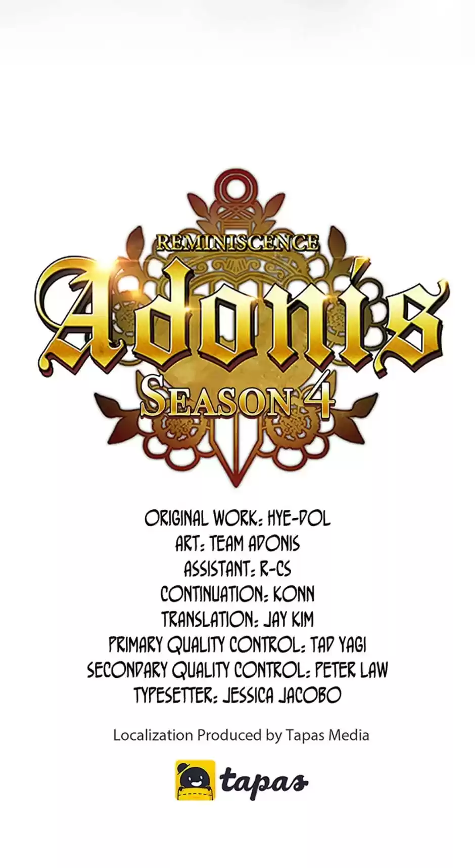 Reminiscence Adonis Chapter 150