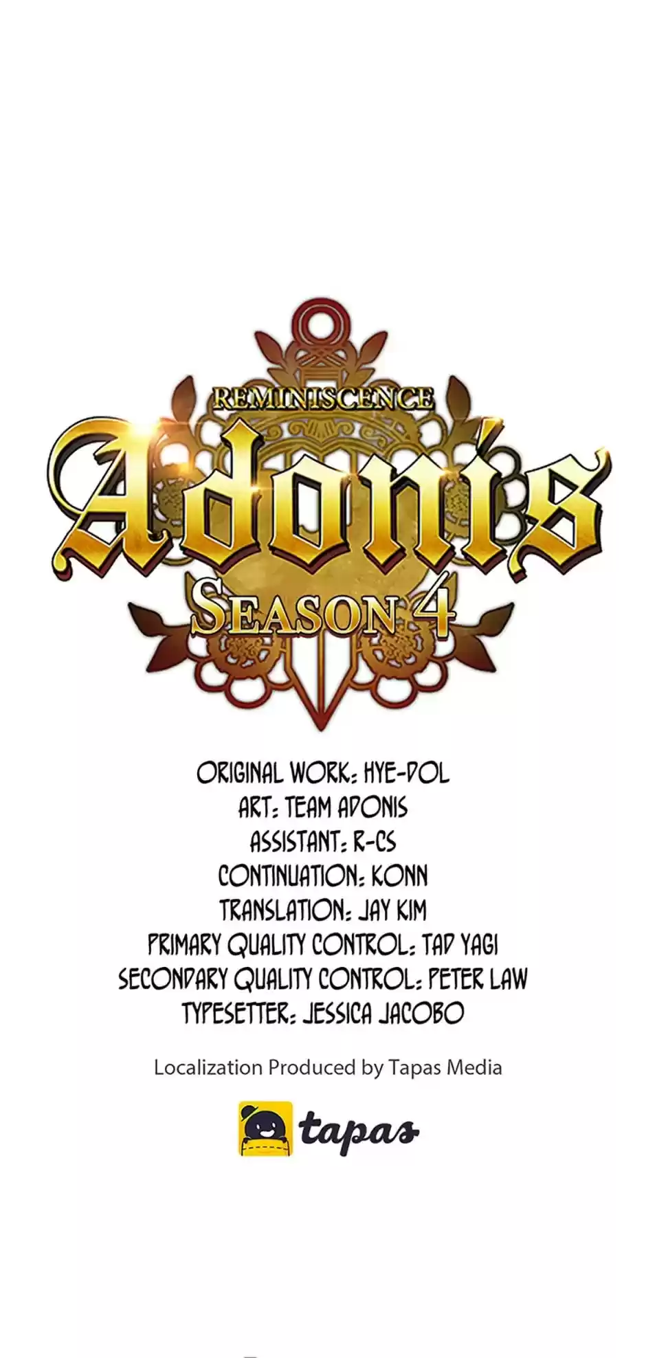 Reminiscence Adonis Chapter 151