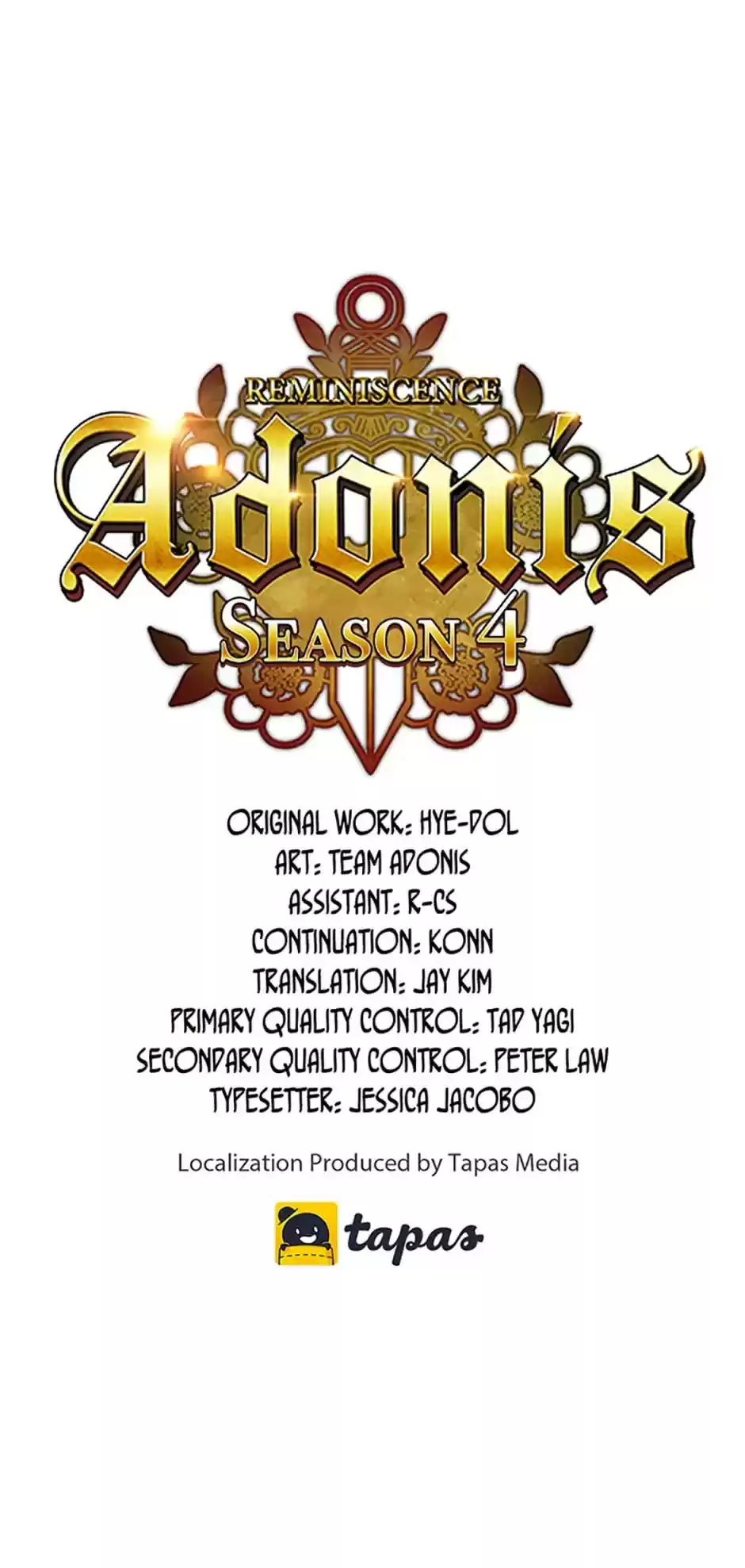 Reminiscence Adonis Chapter 153