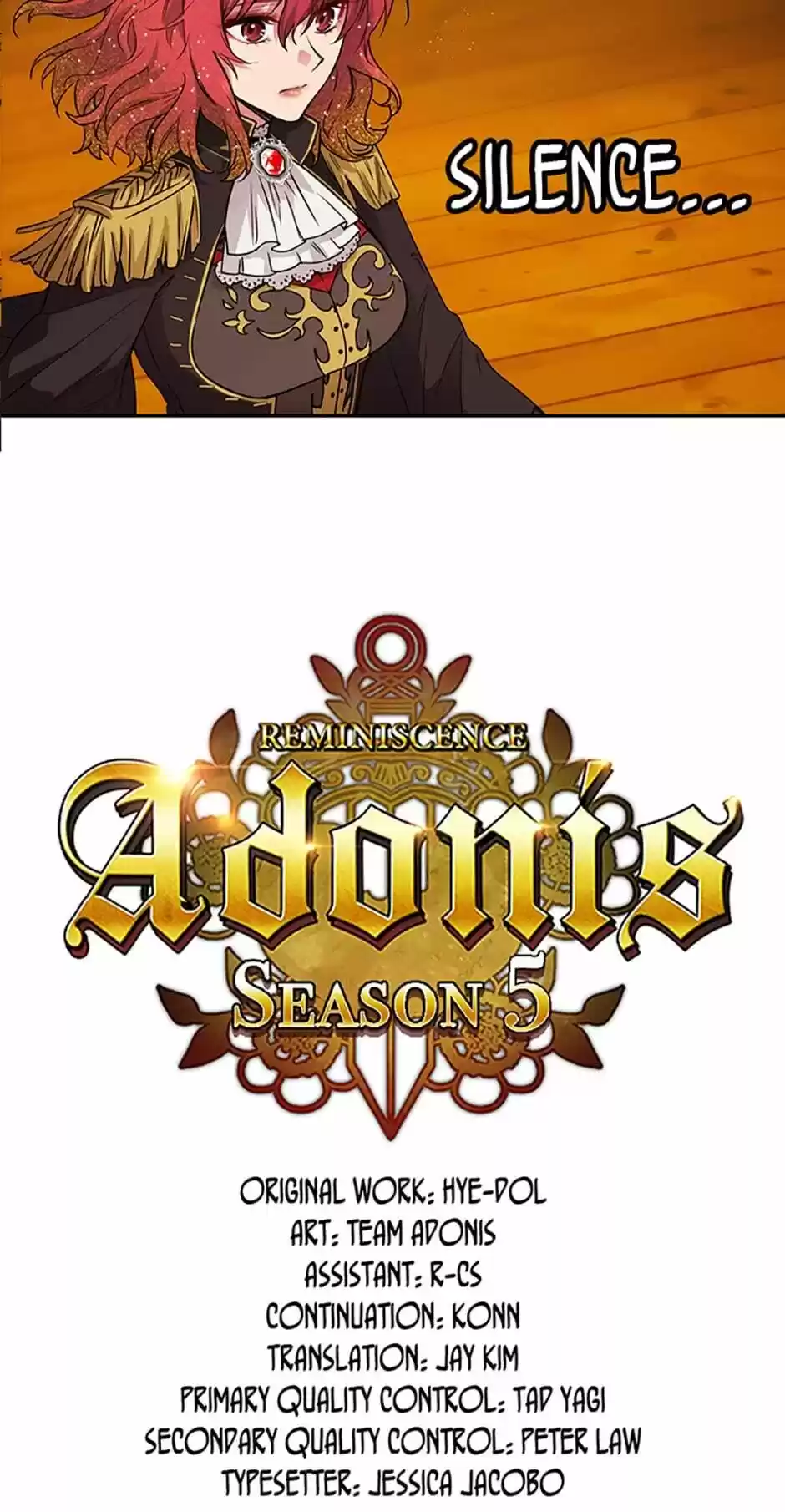 Reminiscence Adonis Chapter 161