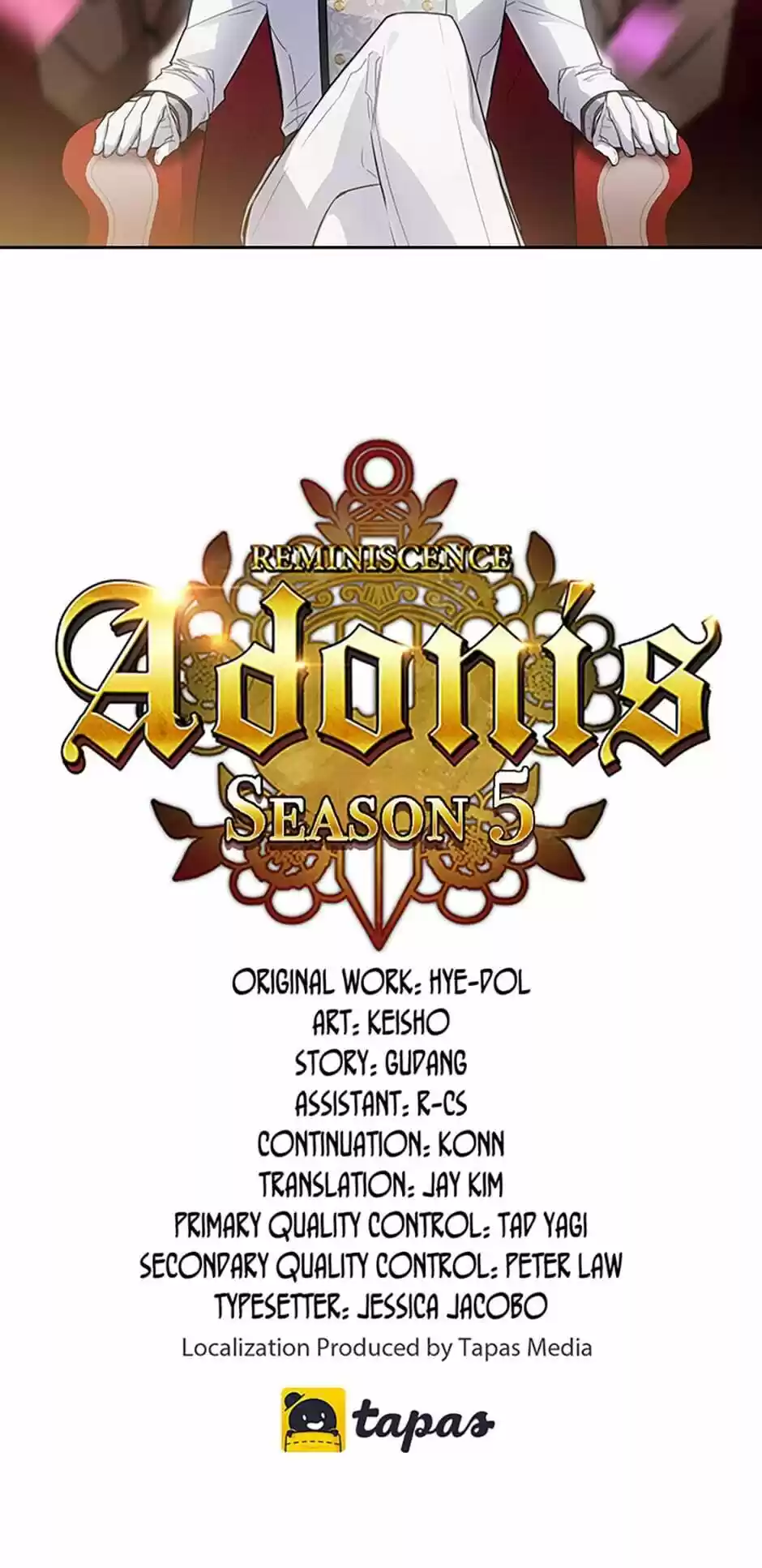 Reminiscence Adonis Chapter 162