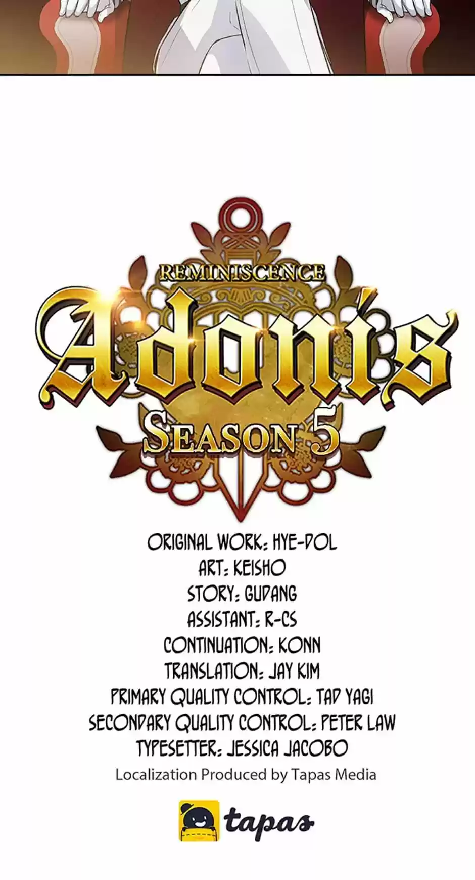 Reminiscence Adonis Chapter 163