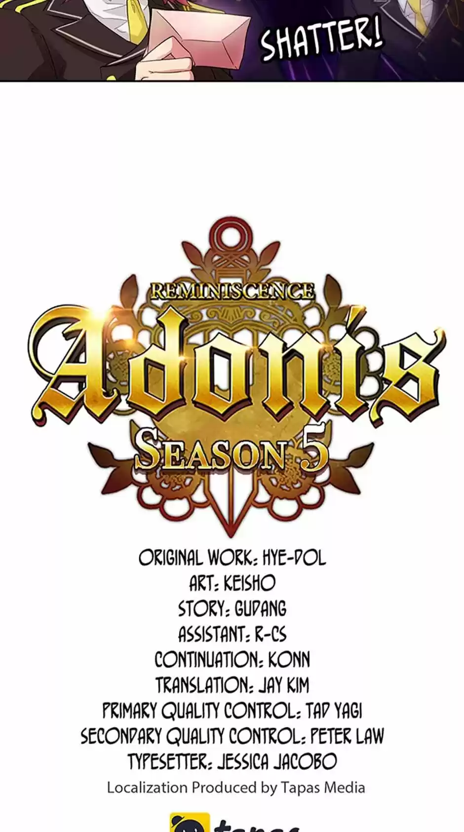 Reminiscence Adonis Chapter 169