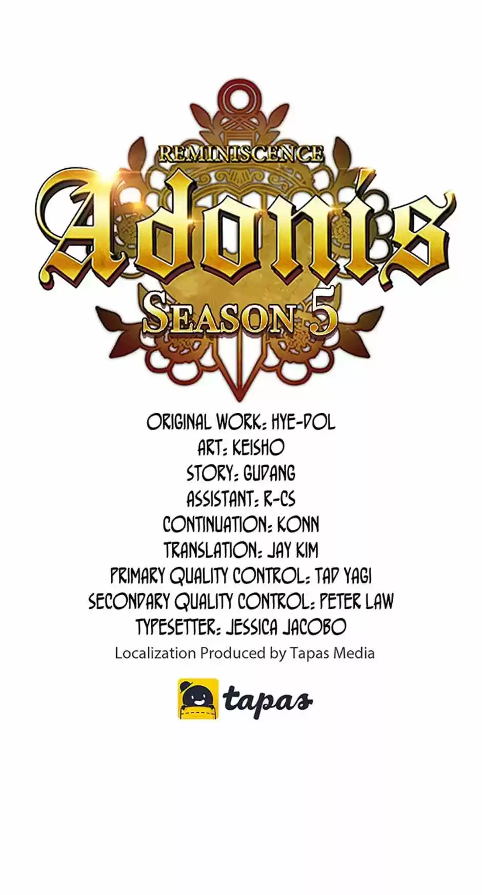 Reminiscence Adonis Chapter 169