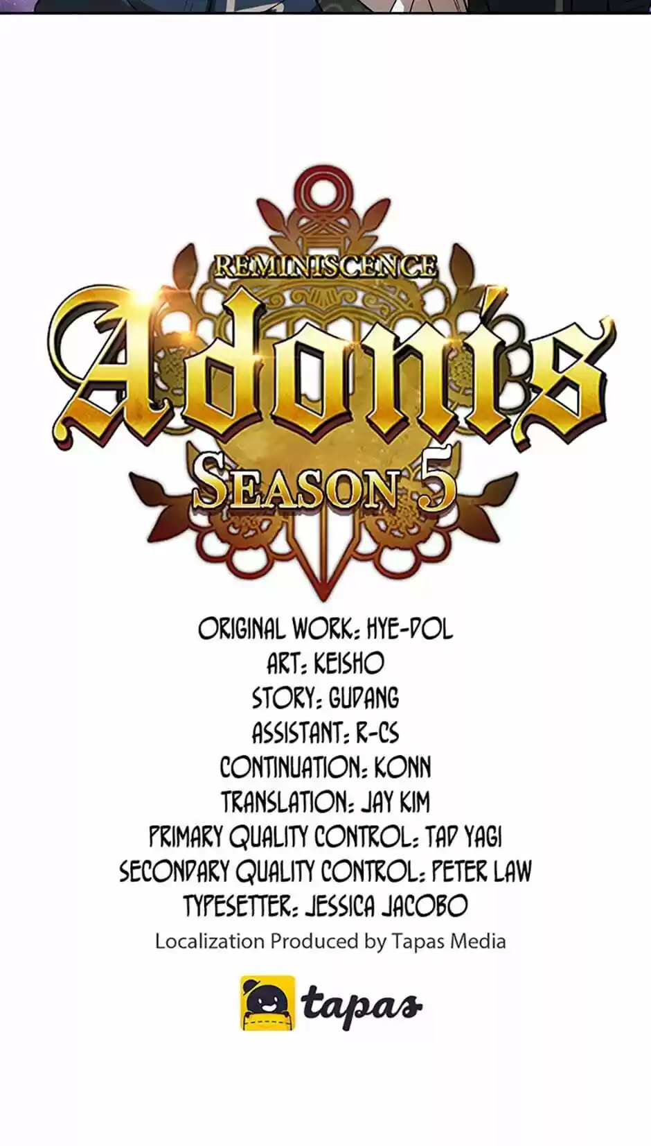 Reminiscence Adonis Chapter 170