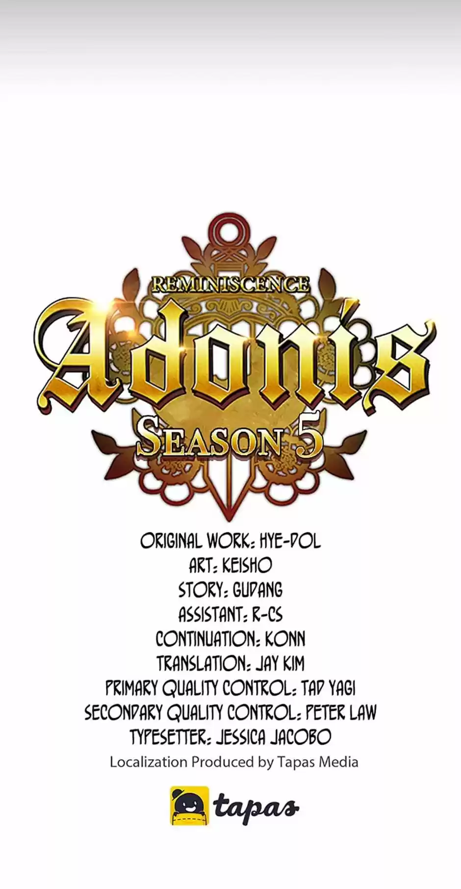 Reminiscence Adonis Chapter 171