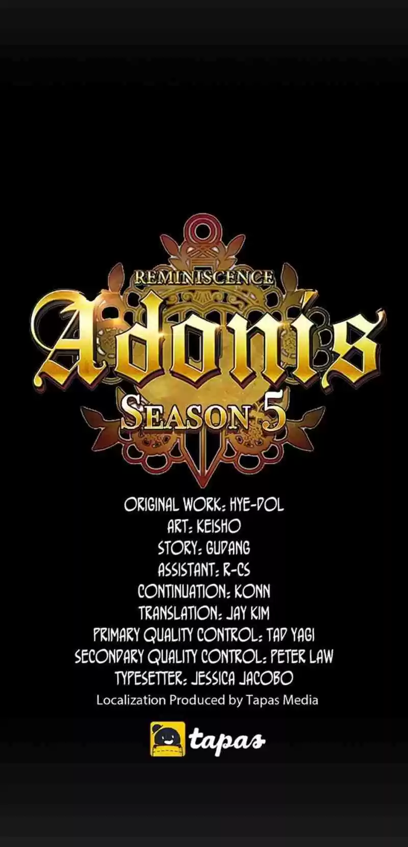 Reminiscence Adonis Chapter 172