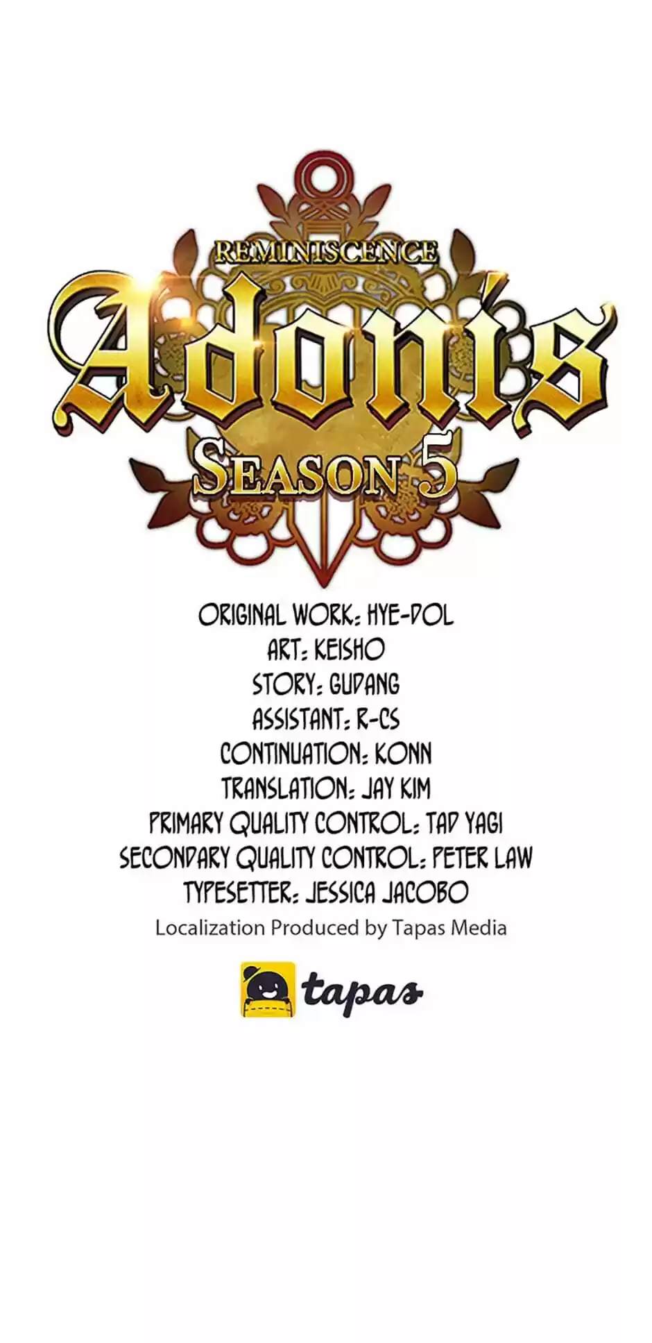 Reminiscence Adonis Chapter 174